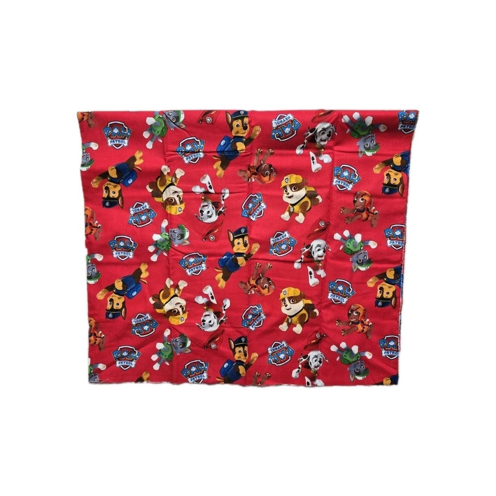 paw patrol Fabric Red 44x36 Piece New‎